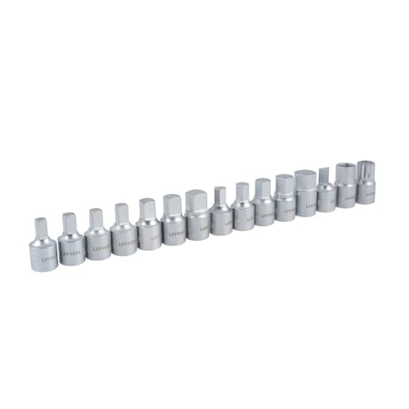 Urrea Drain Plug Socket Set 14Pc 2393